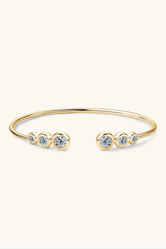 1.8 Carat Moissanite 925 Sterling Silver Bracelet - Ayida Moissanite