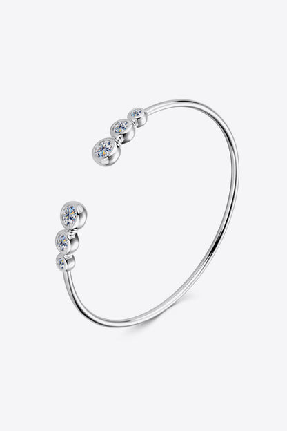 1.8 Carat Moissanite 925 Sterling Silver Bracelet - Ayida Moissanite