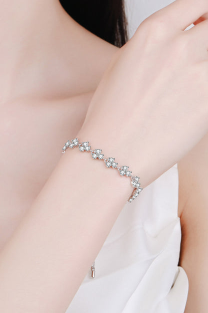 Adjustable Moissanite Bracelet - Ayida Moissanite